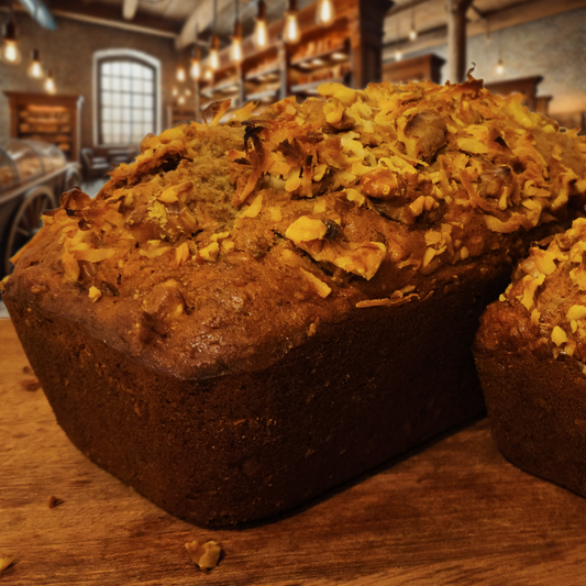 Coconut Spiced Banana Nut Bread