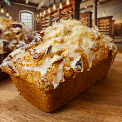 Maple Bourbon Pecan Bread