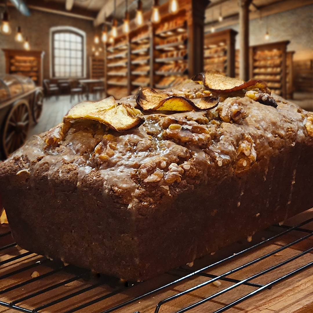 Spiced Apple Walnut Bread