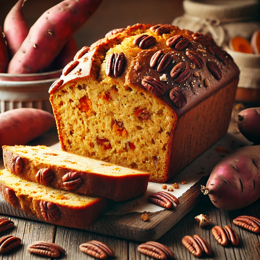 Sweet Potato Pecan Bread